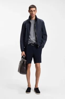 Wasserabweisende Jacke mit Double-B-Monogramm