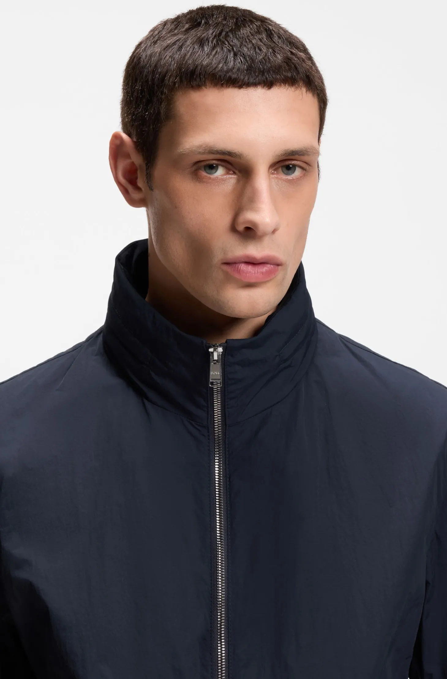 Wasserabweisende Jacke mit Double-B-Monogramm
