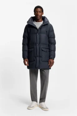 Wasserabweisende Jacke mit Füllung