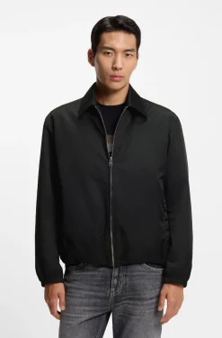 Wasserabweisende Jacke mit kleinen Monogrammen