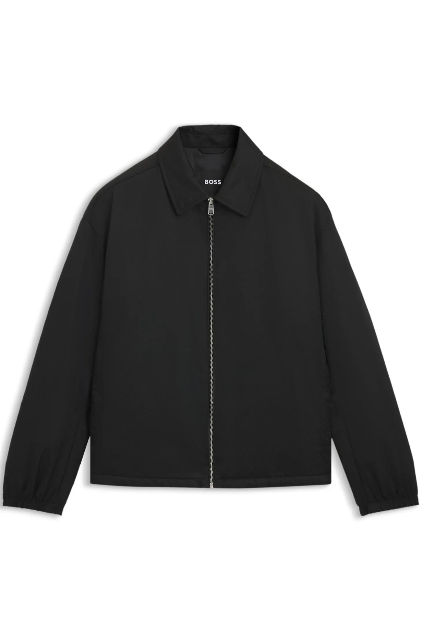 Wasserabweisende Jacke mit kleinen Monogrammen