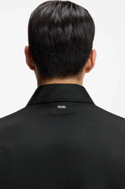 Wasserabweisende Jacke mit kleinen Monogrammen
