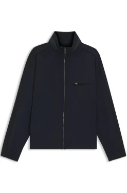 Wasserabweisende Jacke mit verstaubarer Kapuze