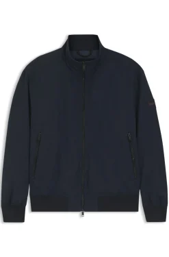 Wasserabweisender Blouson aus Knitter-Gewebe