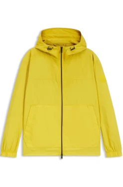 Wasserabweisender Regular-Fit Windbreaker aus softem Gewebe