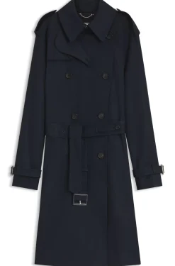 Wasserabweisender Trenchcoat mit Gürtel