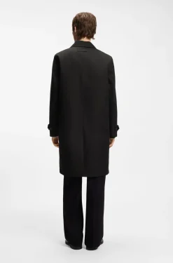 Wasserabweisender Twill-Mantel aus Baumwoll-Mix