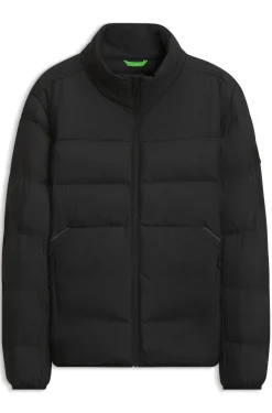 Wasserabweisende Steppjacke mit Reißverschlusstasche am Ärmel