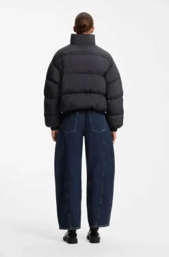 Wasserabweisende Steppjacke mit Stehkragen