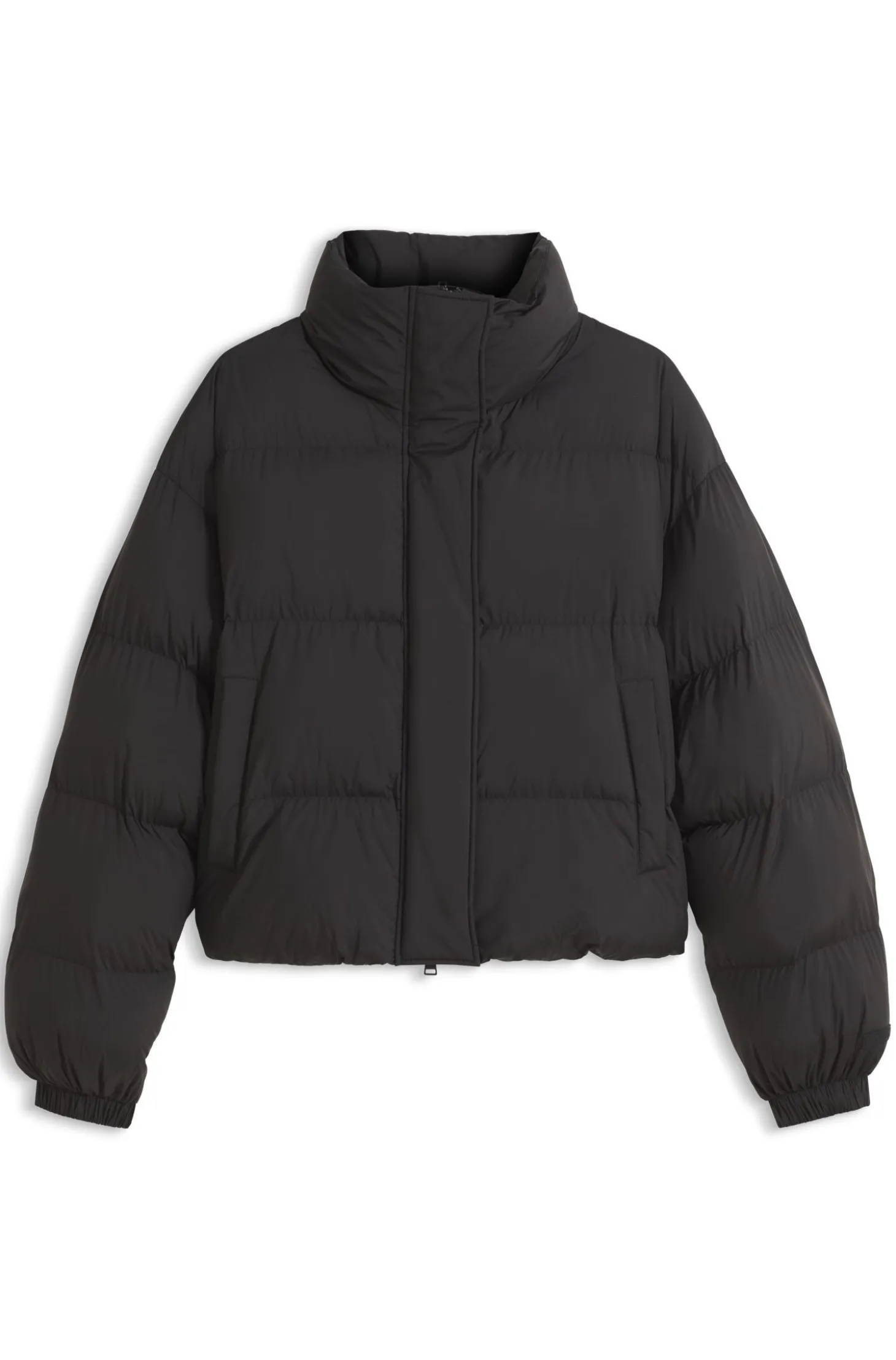 Wasserabweisende Steppjacke mit Stehkragen