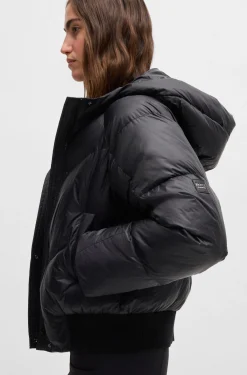 Wasserabweisende, wattierte Reitsport-Bomberjacke