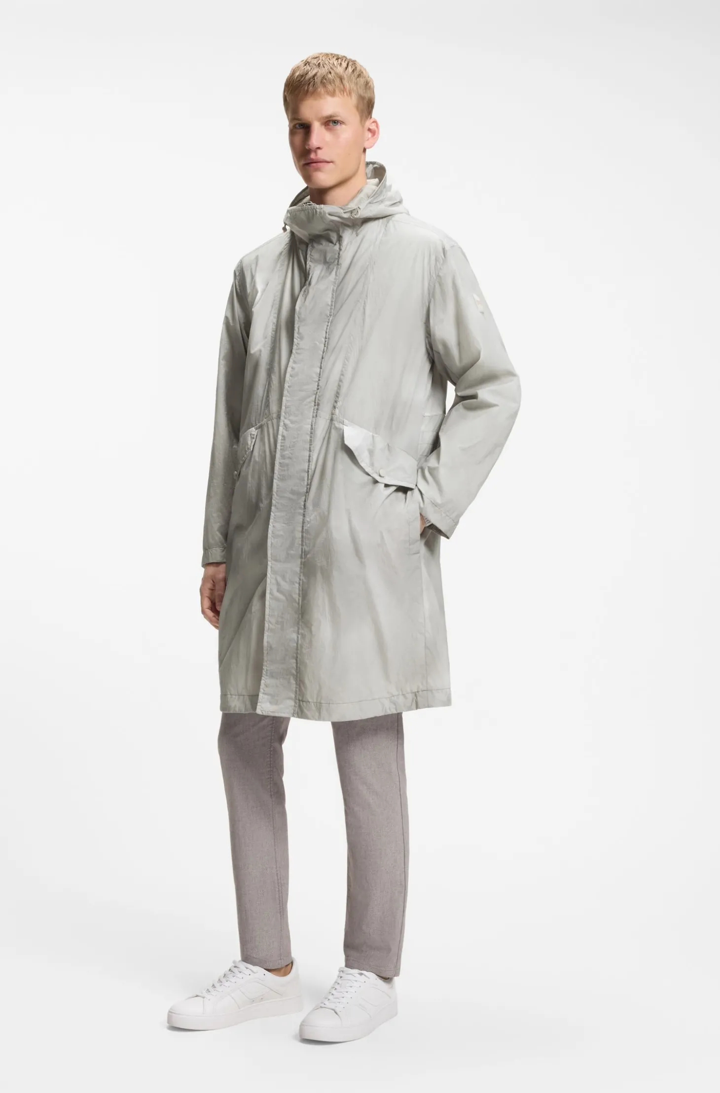 Wasserdichte Jacke mit Digital-Print