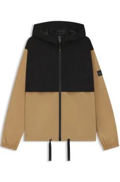 Wasserdichte Reitsport-Regenjacke mit Double-B-Monogrammen