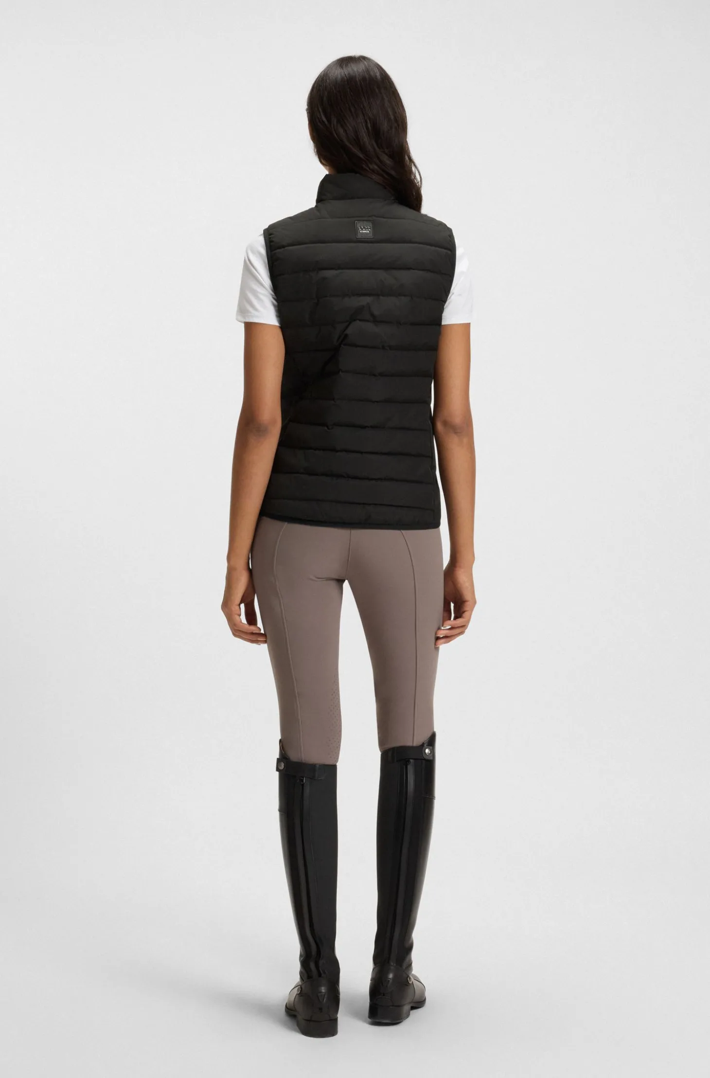 Wasserdichte Reitsport-Weste mit Double-B-Monogramm