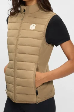 Wasserdichte Reitsport-Weste mit Double-B-Monogramm