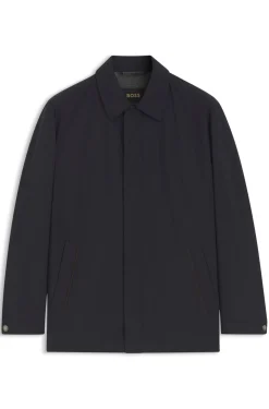 Wattierte Jacke aus angerautem funktionellem Gewebe