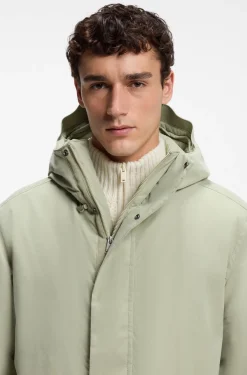 Wattierter Parka mit verstellbaren Details