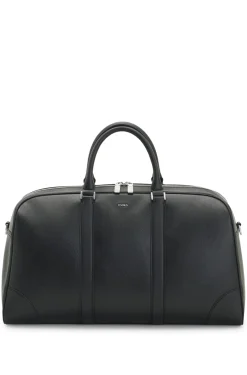 Weekender mit Beschlägen in Silber-Optik
