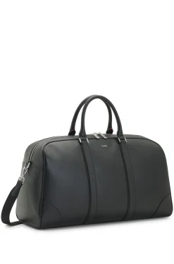 Weekender mit Beschlägen in Silber-Optik