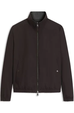 Wendbare Jacke im Blouson-Stil aus wasserabweisendem Gewebe