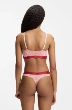 Zweierpack Bralettes aus Stretch-Baumwolle
