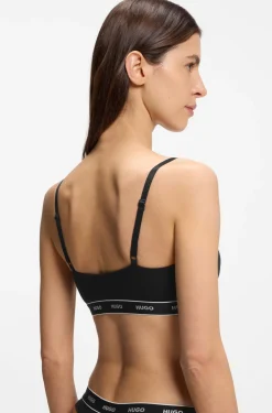 Zweierpack Bralettes aus Stretch-Baumwolle