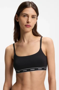 Zweierpack Bralettes aus Stretch-Baumwolle