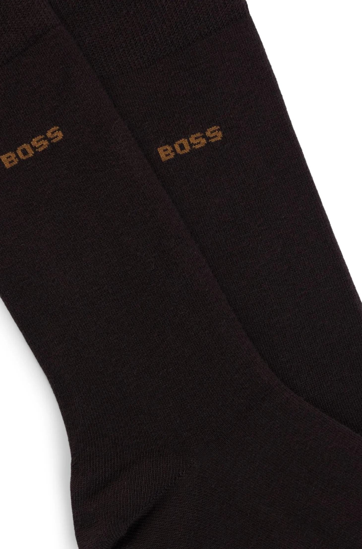Zweierpack Business-Socken aus softer, kompakter Baumwolle