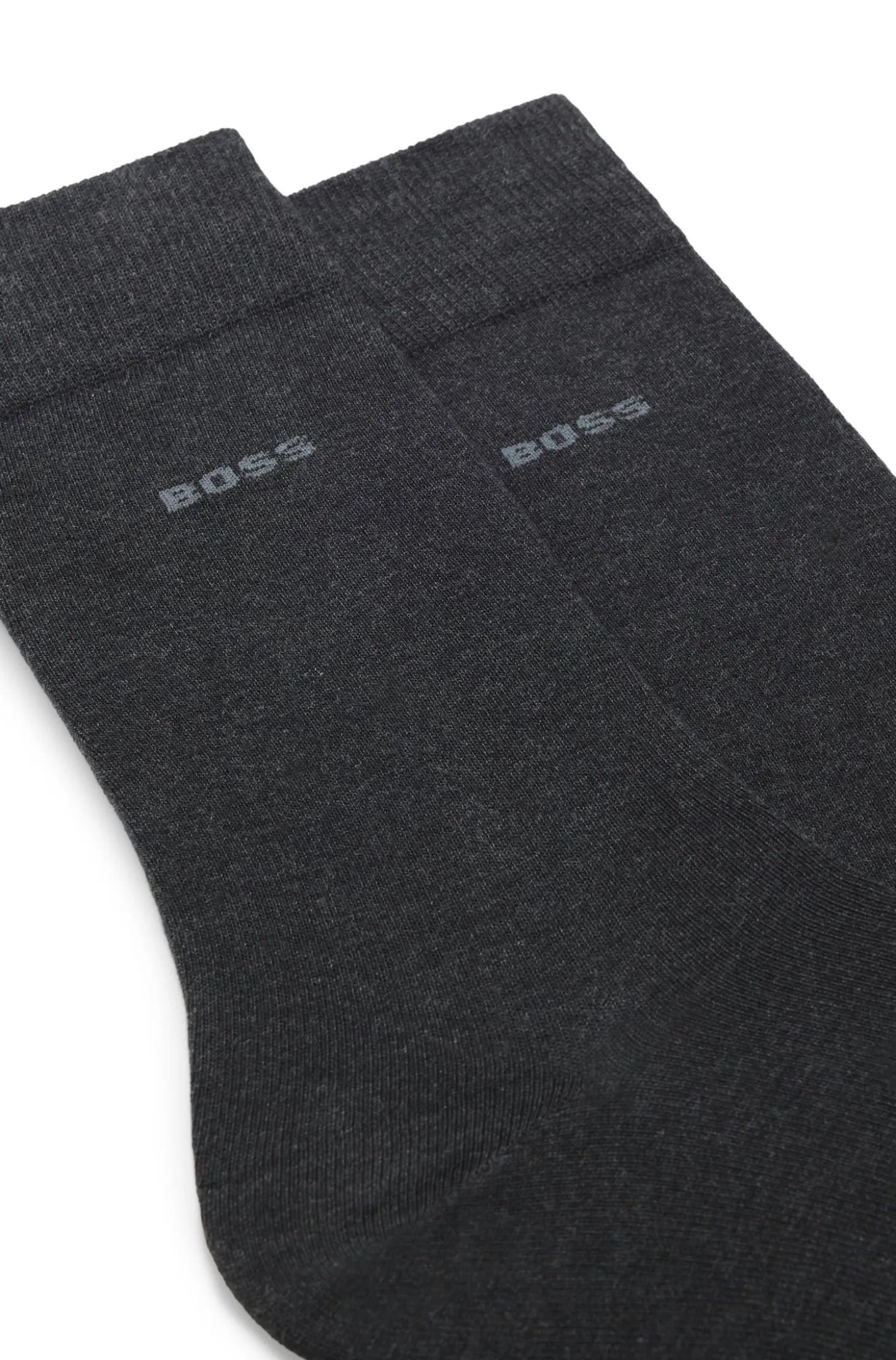 Zweierpack Business-Socken aus softer, kompakter Baumwolle