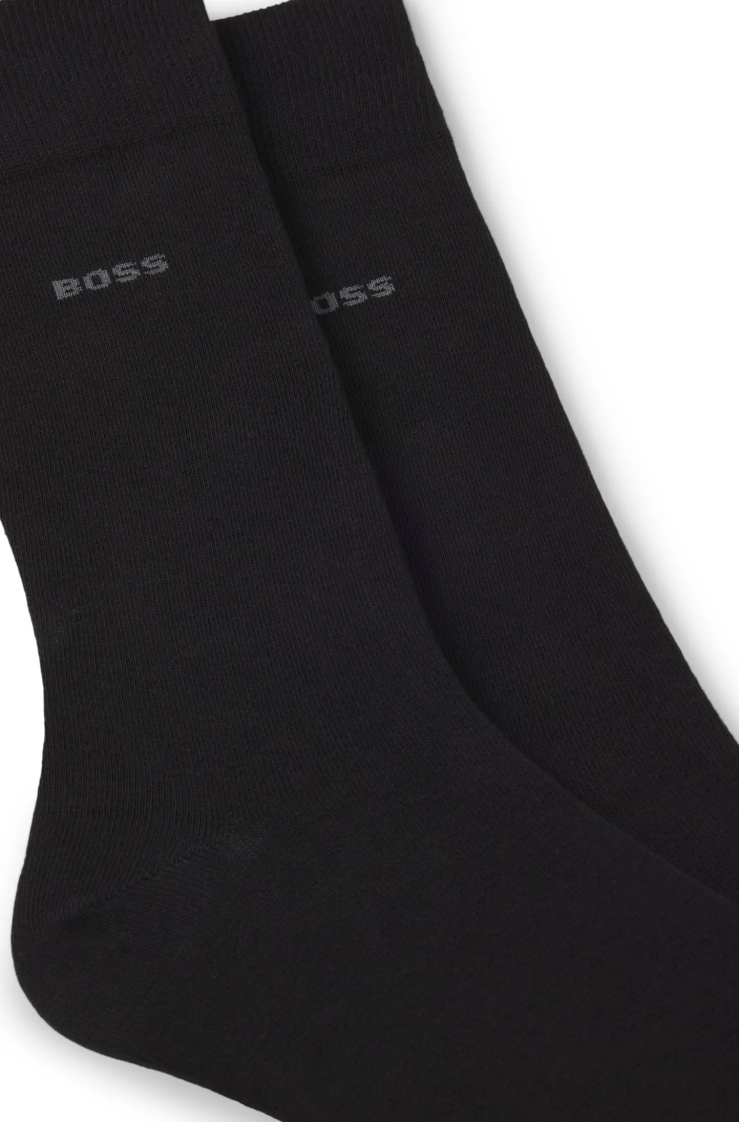 Zweierpack Business-Socken aus softer, kompakter Baumwolle