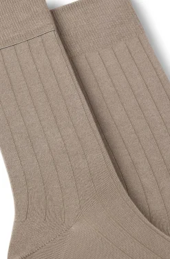 Zweierpack gerippte Socken mit Signature-Streifen-Details