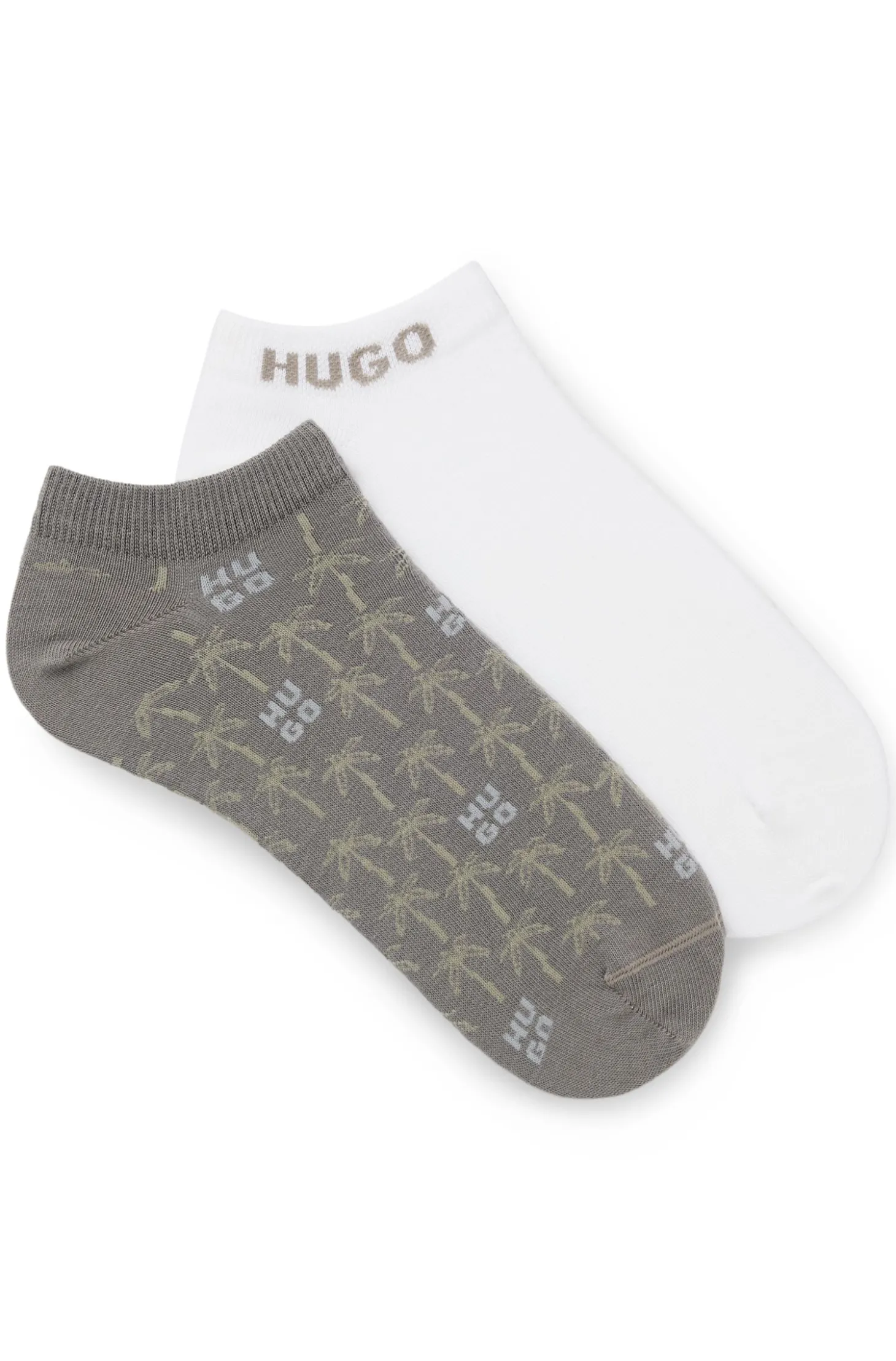 Zweierpack knöchellange Socken