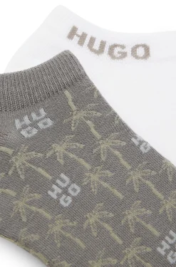 Zweierpack knöchellange Socken