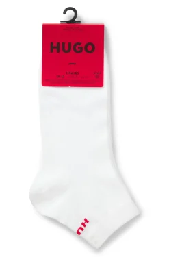 Zweierpack kurze Socken aus Baumwoll-Mix