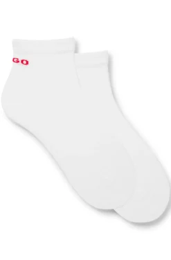 Zweierpack kurze Socken aus Baumwoll-Mix