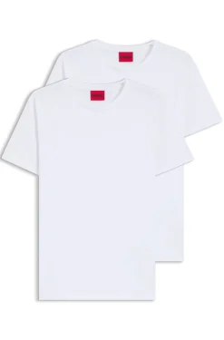 Zweierpack Slim-Fit T-Shirts aus Stretch-Baumwolle