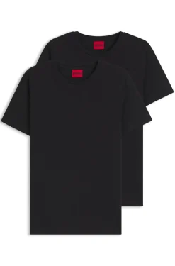 Zweierpack Slim-Fit T-Shirts aus Stretch-Baumwolle
