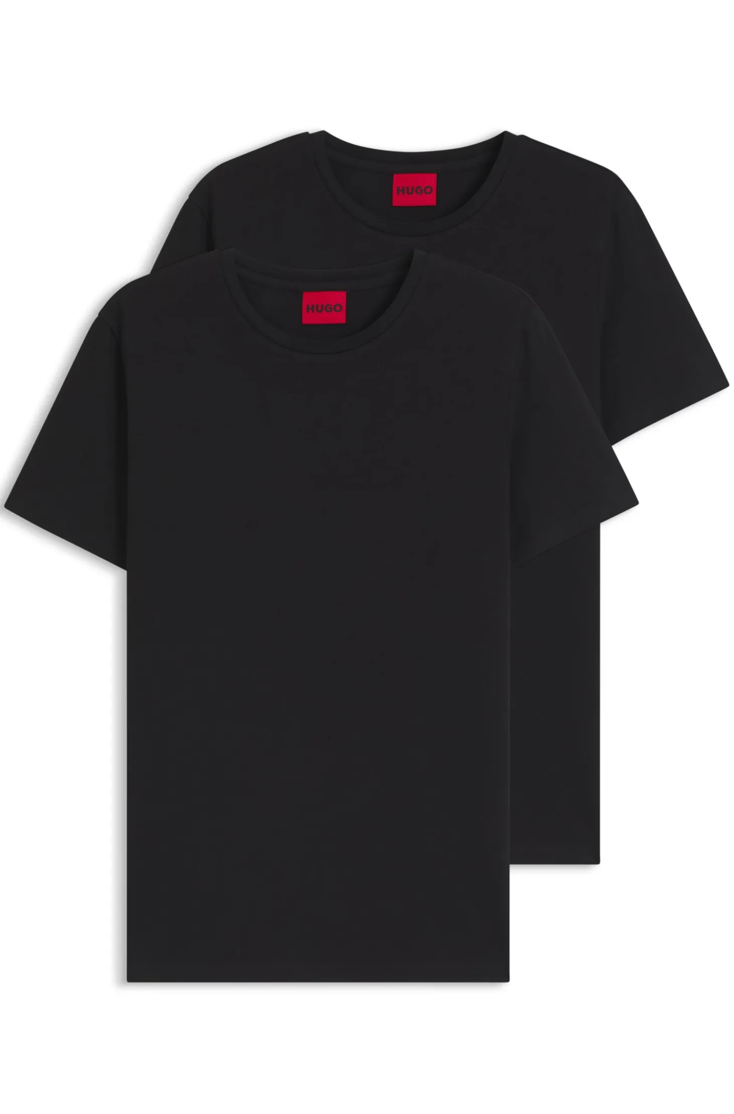 Zweierpack Slim-Fit T-Shirts aus Stretch-Baumwolle