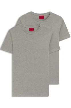 Zweierpack Slim-Fit T-Shirts aus Stretch-Baumwolle