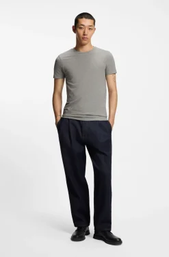 Zweierpack Slim-Fit T-Shirts aus Stretch-Baumwolle