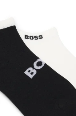 Zweierpack Sneakers-Socken aus softem Bambus-Mix
