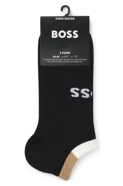 Zweierpack Sneakers-Socken aus softem Bambus-Mix
