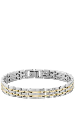 Zweifarbiges Armband mit mehrgliedrigem Design