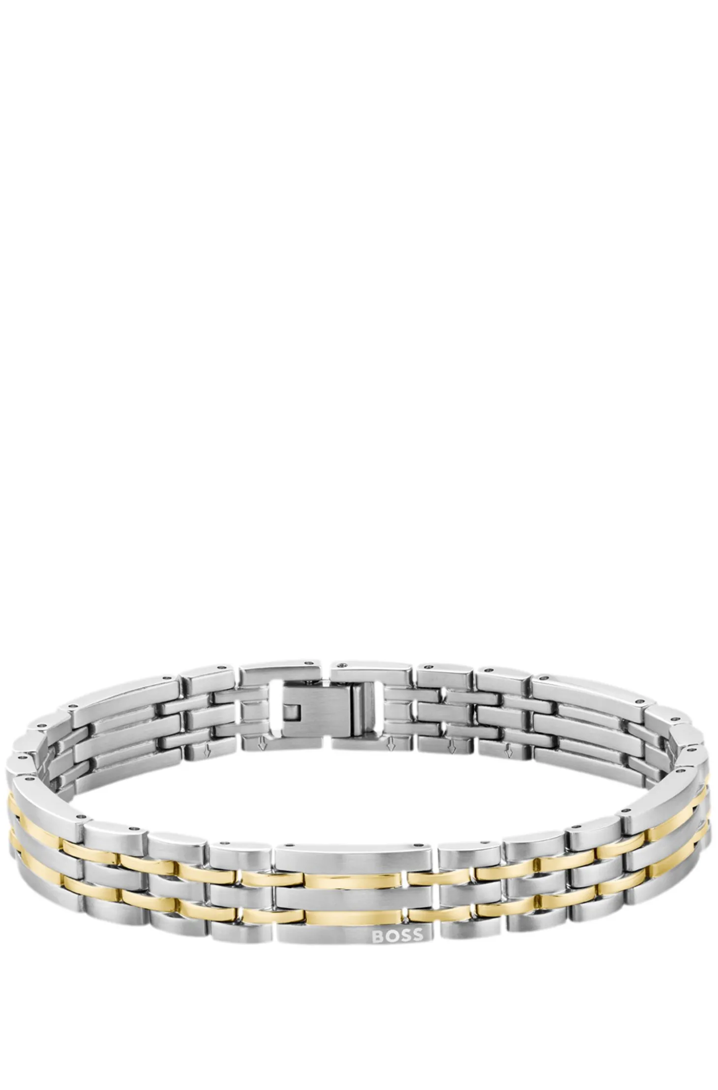 Zweifarbiges Armband mit mehrgliedrigem Design