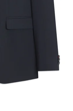 Zweiteiliger Extra Slim-Fit Anzug aus gemustertem Gewebe