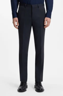 Zweiteiliger Extra Slim-Fit Anzug aus gemustertem Gewebe