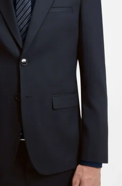 Zweiteiliger Extra Slim-Fit Anzug aus gemustertem Gewebe