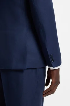 Zweiteiliger Extra Slim-Fit Anzug aus Leinen-Twill