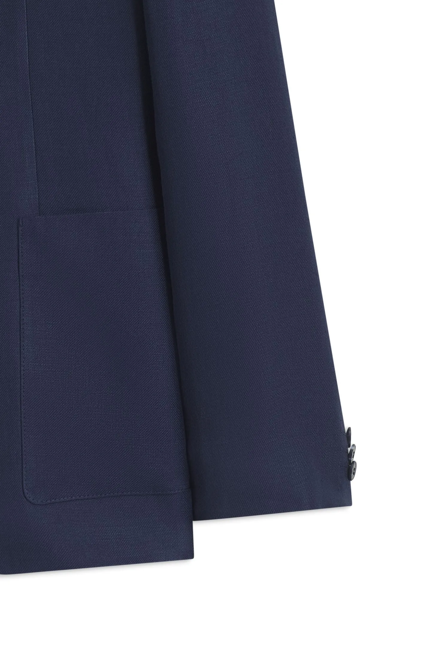 Zweiteiliger Extra Slim-Fit Anzug aus Leinen-Twill