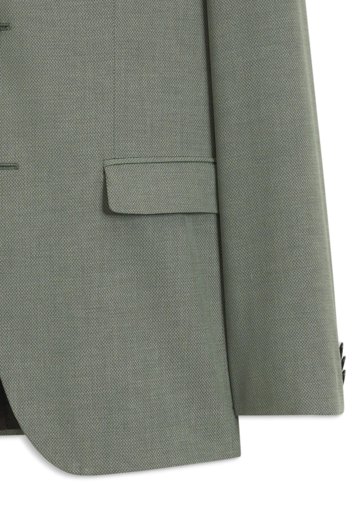 Zweiteiliger Extra Slim-Fit Anzug aus gemustertem Gewebe